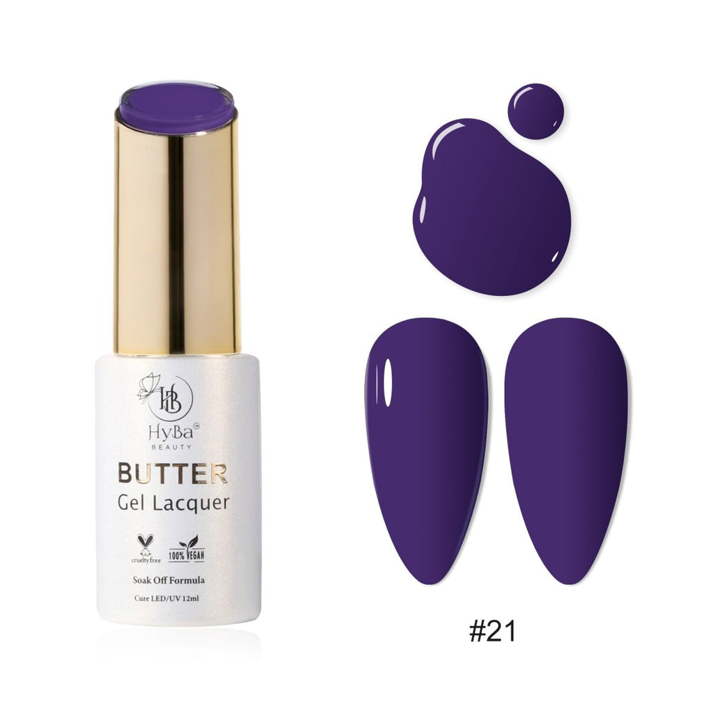 BUTTER Gel Polish SERIES Collection 3 (Colors #021-#030) - Free Top & Base