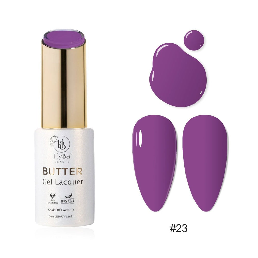 BUTTER Gel Polish SERIES Collection 3 (Colors #021-#030) - Free Top & Base